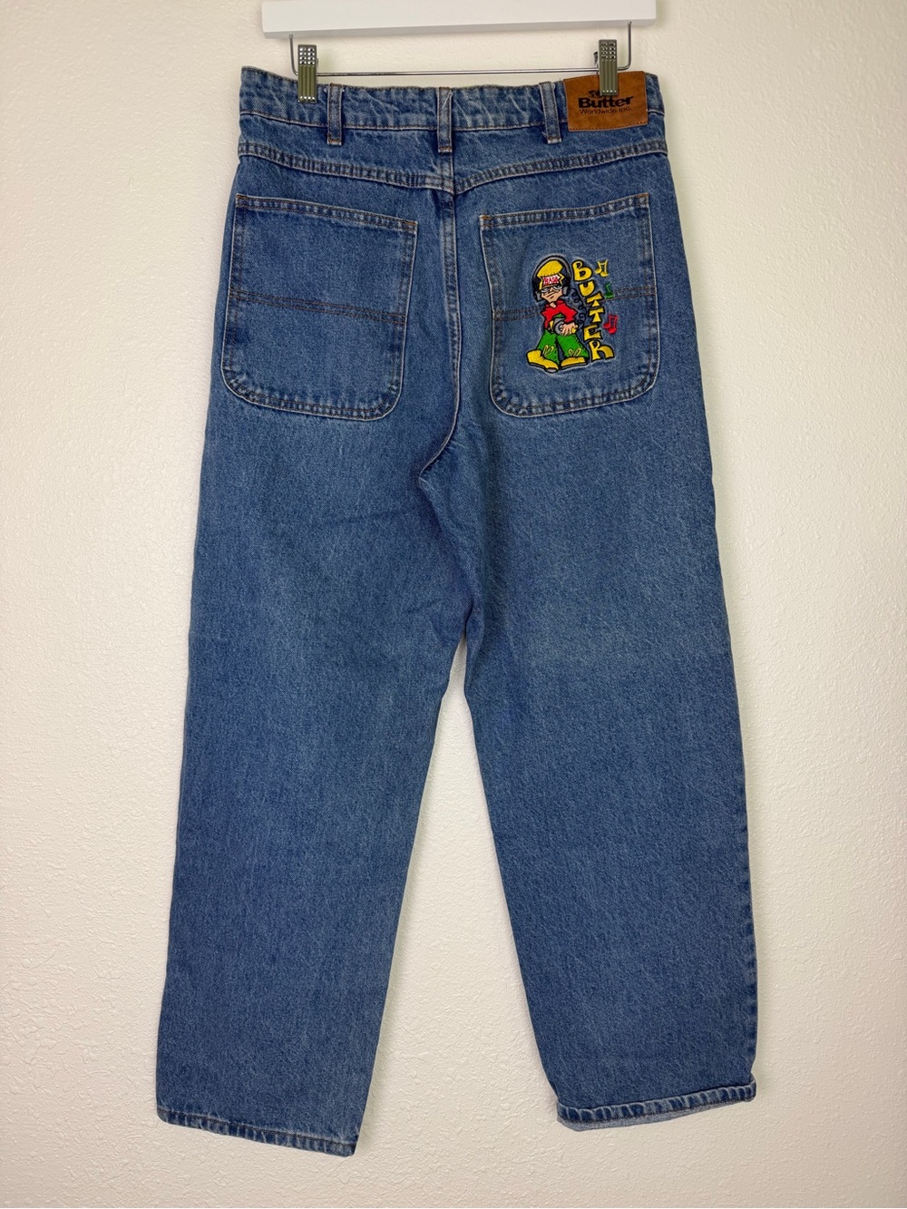 BUTTER GOODS Bass Denim Baggy Jeans 90s Skater size 28